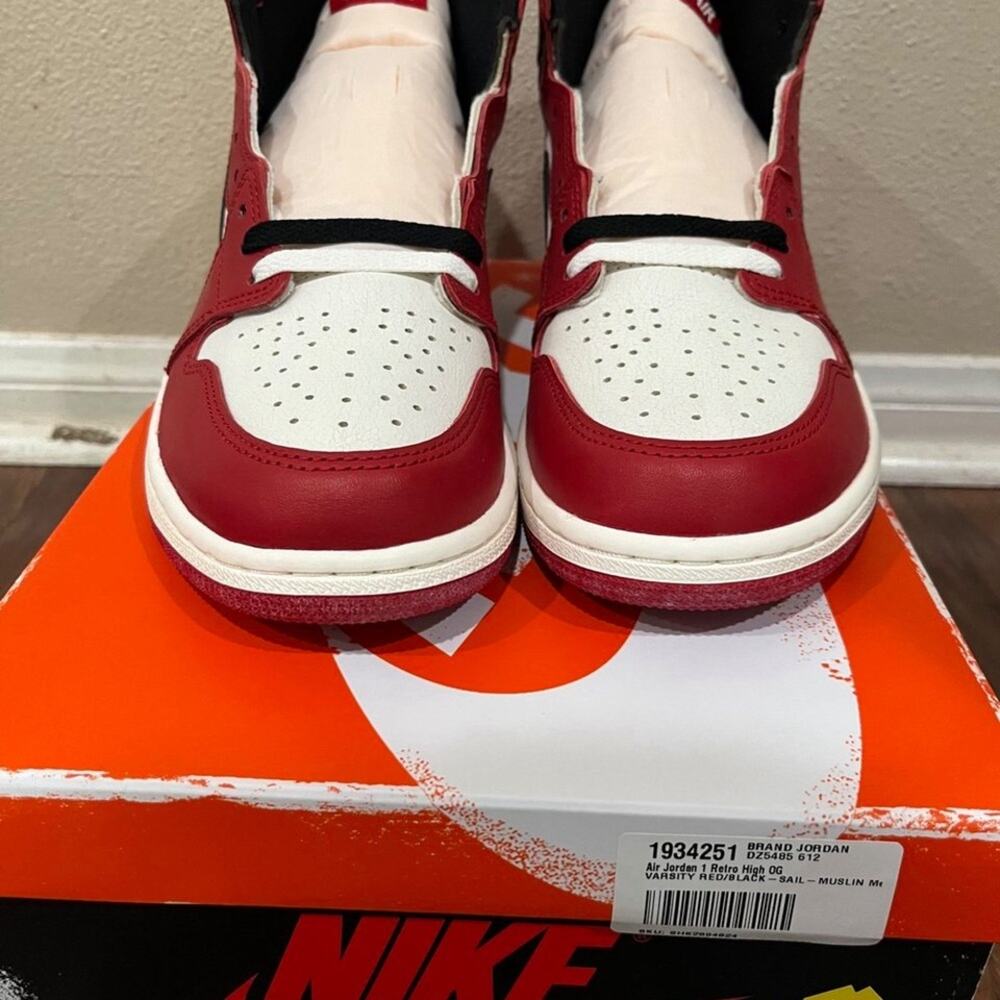Sz 10 Brand New Air Jordan 1 Retro High OG 'Lost And Found' Chicago DZ5485-612 - Picture 3 of 5